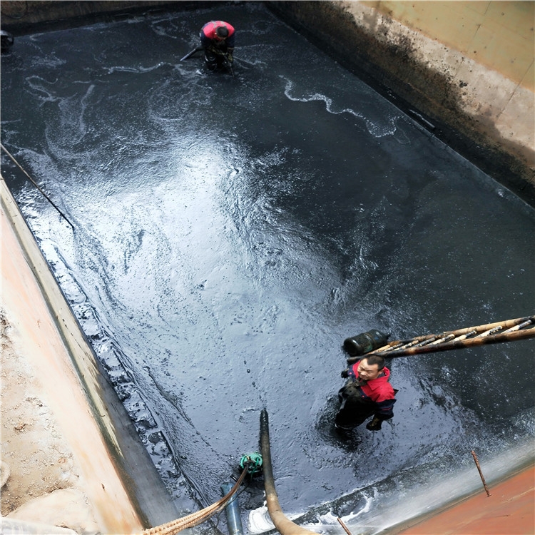 古冶废水池清理